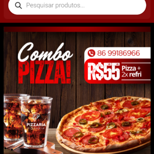Site Pizzaria, Restaurante e Hamburgueria